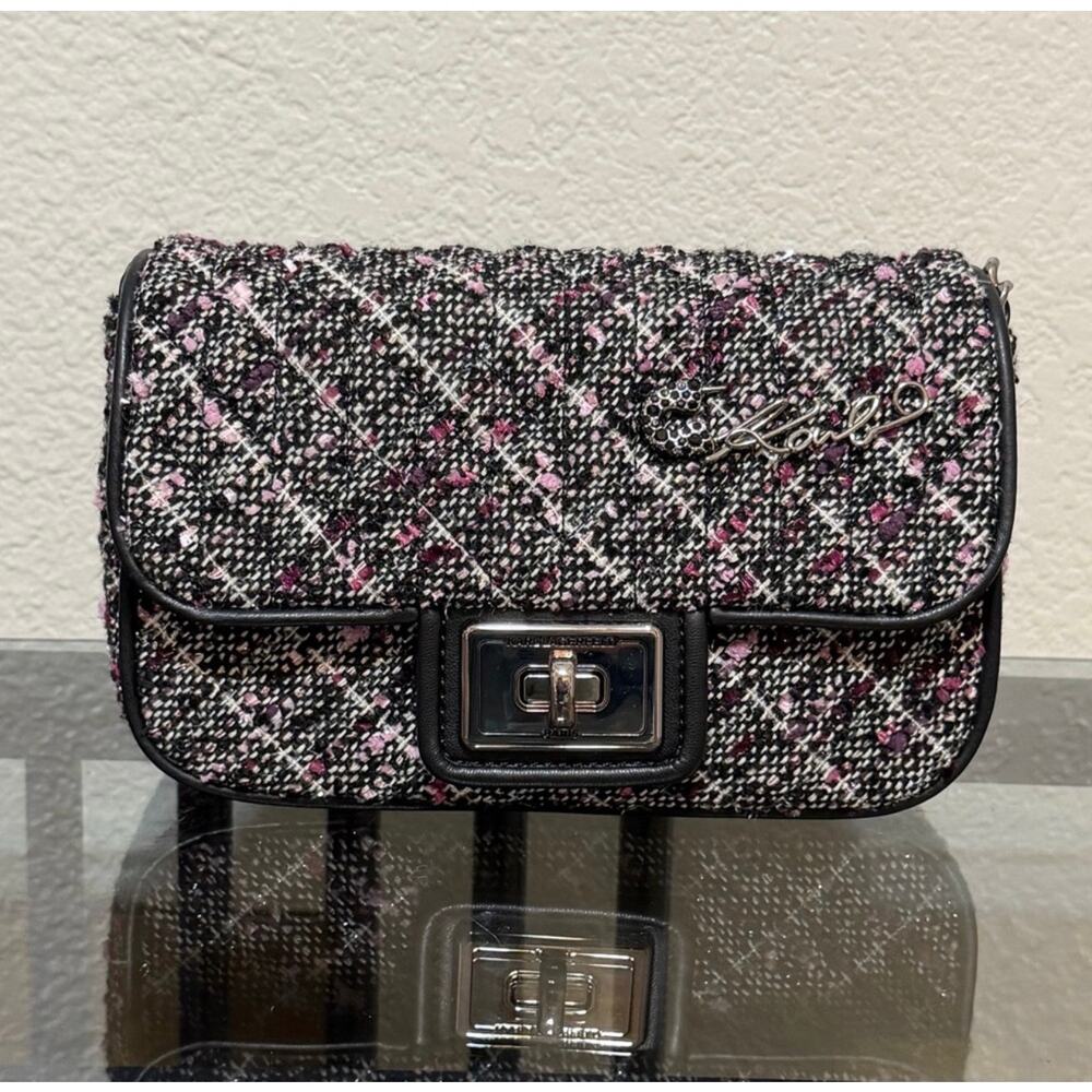 Karl Lagerfeld Paris Agyness Small Flap Crossbody